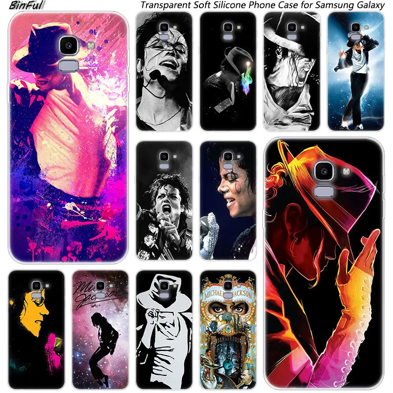 

Hot Michael Jackson Soft Silicone Phone Case For Samsung Galaxy J8 J6 J4 2018 J2 Core J5 J6 J7 Prime J3 2016 2017 EU J4 Plus