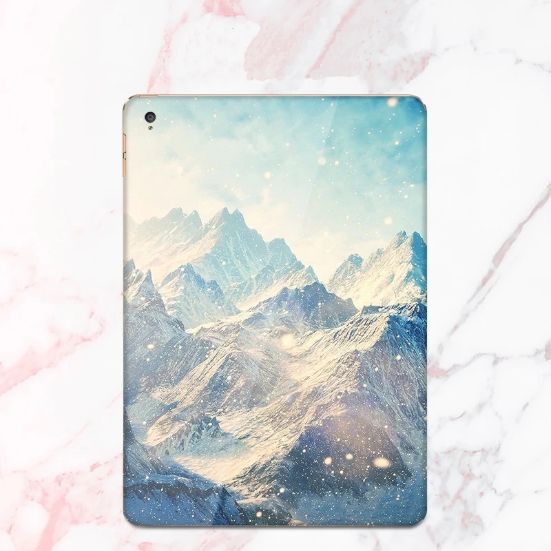 

Tablet Full Cover Back Sticker Decal Colorful Skin Simple Design Painting For iPad Air Pro 9.7 Mini 1234 protecter sticker