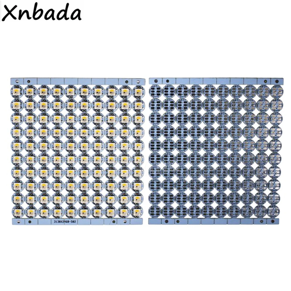 WS2811 WS2812B SK6812 светодиодный чип и радиатор печатной платы 5050 RGBW светильник IC WS2812 Чип