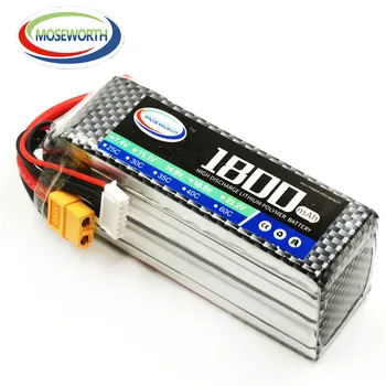 

5S 18.5V 1800mAh 30C Lipo Battery RC Airplane Drone Quadcopter Helicopter Car Li-ion Battery Remote Control Toys Lithium Battery
