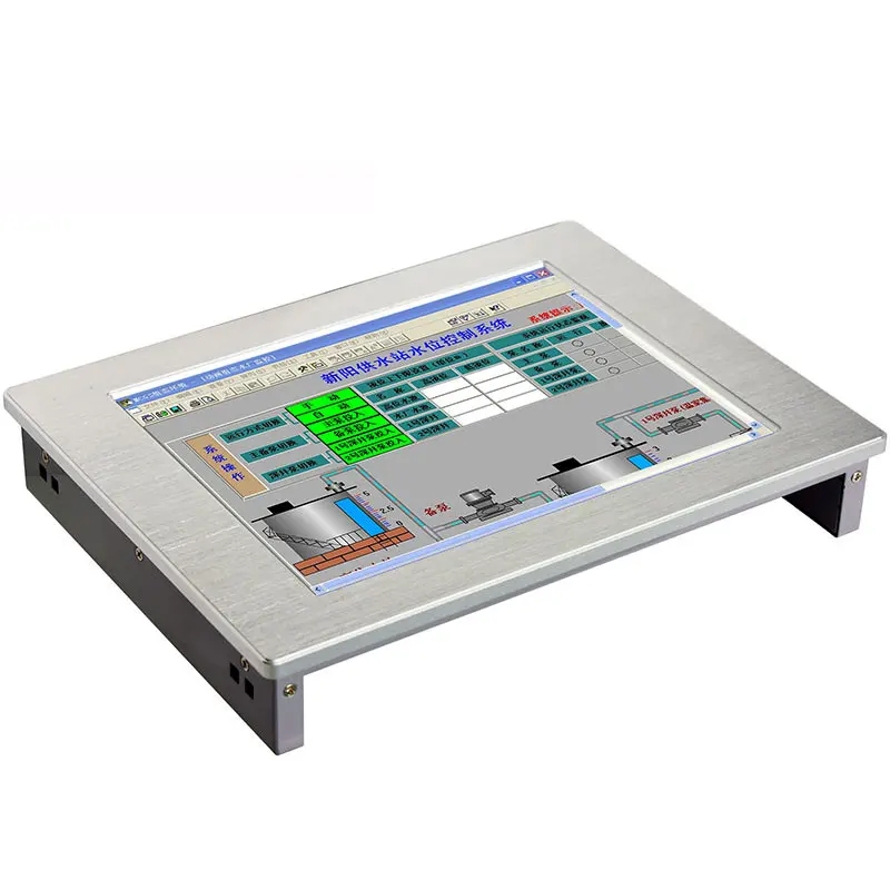 

12.1 Inch Fanless Industrial Panel PC With Resistance / Capacitive Touch