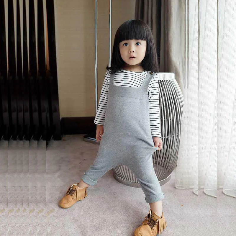 Г., свитер для маленьких мальчиков и девочек, комбинезоны высококачественные модные весенне-осенние штаны для девочек брендовые Детские хлопковые трикотажные штаны
