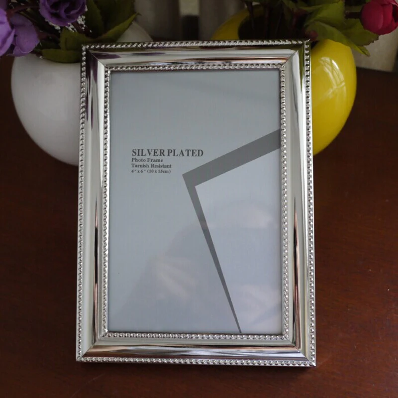 

picture frame Very Hot Luxury Freestanding Alloy Metal Photo Frame Picture Frames metal photo frame WZJ041