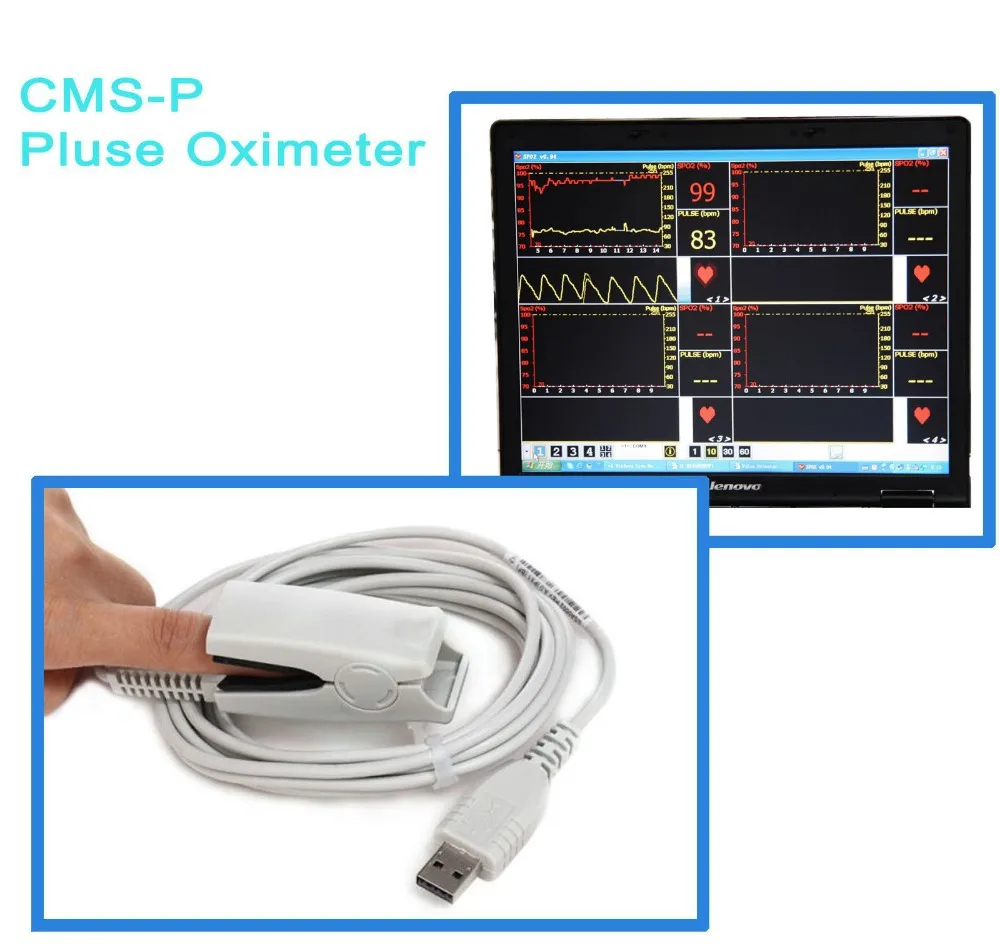 CMS P PC Based USB Interface Health Medical Oxygen