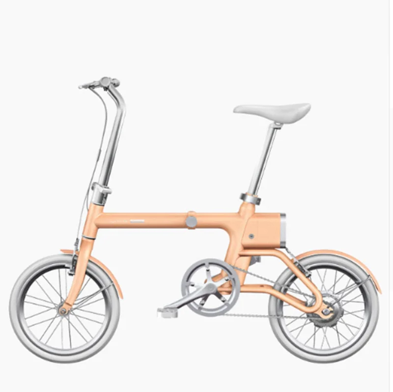 Sale 16 Inch Mini Electric Scooter For Girls Two Wheels Electric Bicycle 36V 120W Portable Folding Electric Bike With APP 38