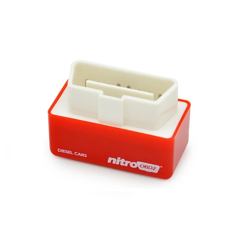 Новейшая модель; Nitro OBD2 чип блок настройки NitroOBD2 для дизельного топлива, автомобильный чип блок настройки подключи и Драйв Nitro OBD2 более Мощность/больше крутящего момента