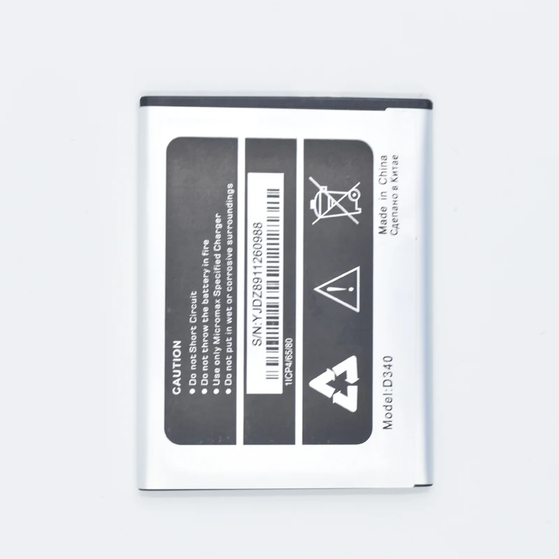 Аккумулятор Hekiy Для MICROMAX D340 сменный аккумулятор 100% оригинал 2500 мАч резервный для