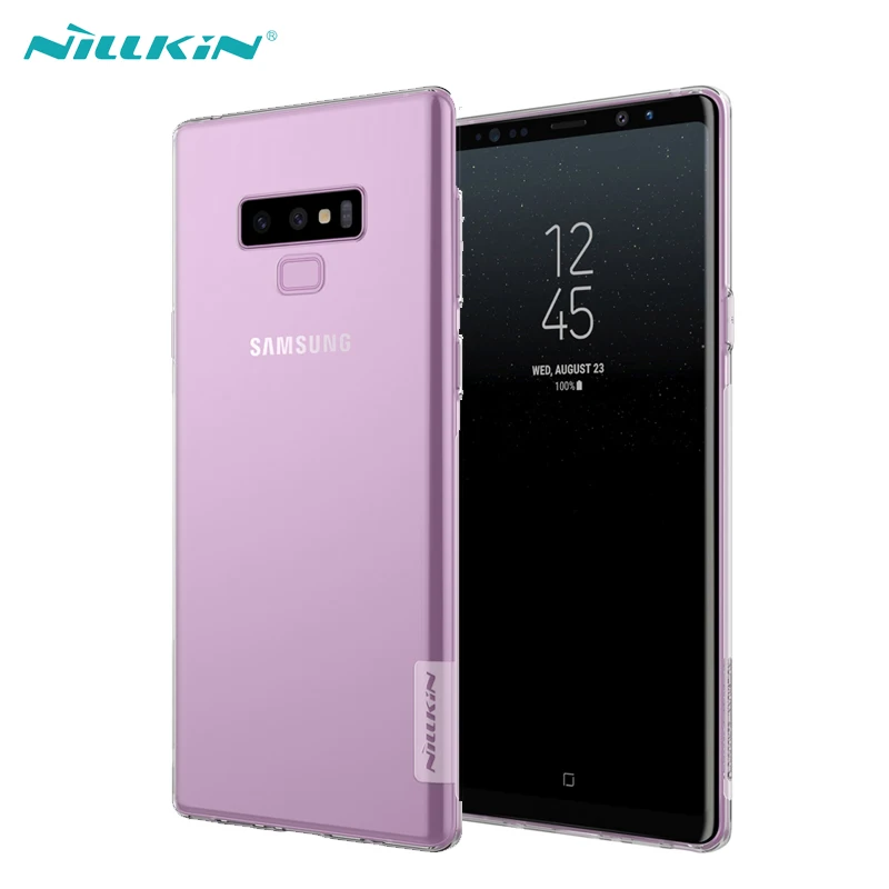

Phone Case for Samsung Galaxy Note 9 Back Cover NILLKIN Nature Soft Silicone TPU Phone Cases Fundas For Samsung Note 9 Note9
