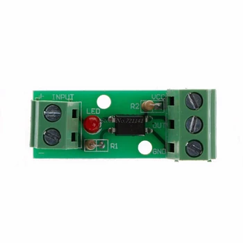 

12V 1 Channel 80KHz Optocoupler Isolation Module Board No Din Rail PLC Processor Dropship