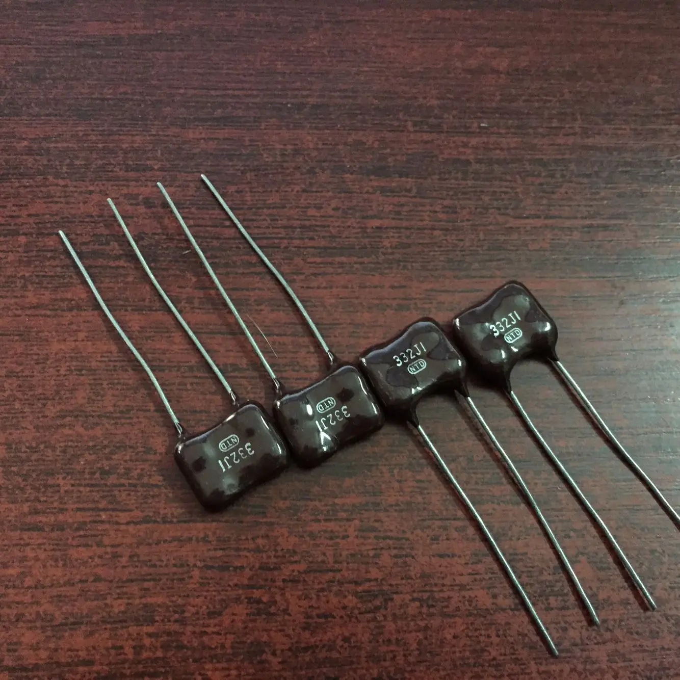 50pcs The original Japanese NTD 100V DC 3300PF 332 mica capacitor free