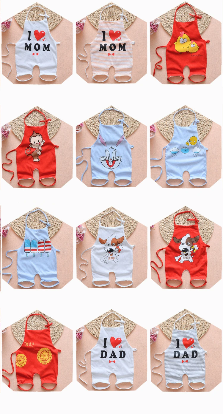 3setlot Newborns Baby's Belly Pocket Pure cotton summer thin leg 0-24months of the newborn children of Girl and boy Throughout the year bellyband clothing (2)