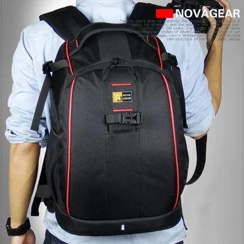 

Roadfisher Large Waterproof Photo Video Bag DSLR SLR Camera Backpack Travel Mochila Insert 14'' Laptop For Canon Nikon Sony