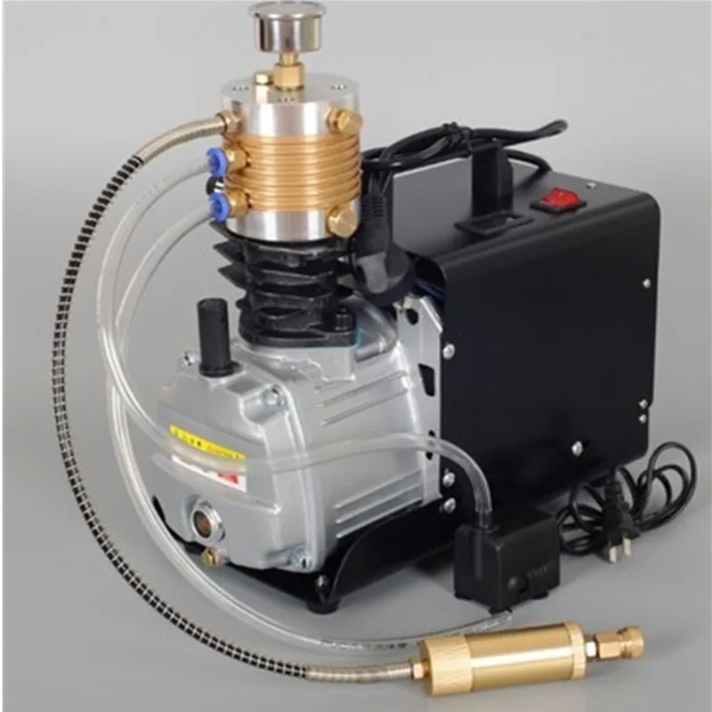 

110 / 220V High Pressure 4500 PSI Air Compressor 30Mpa Electric Air Pump For Pneumatic Air Gun Diving Rifle PCP Inflator 300