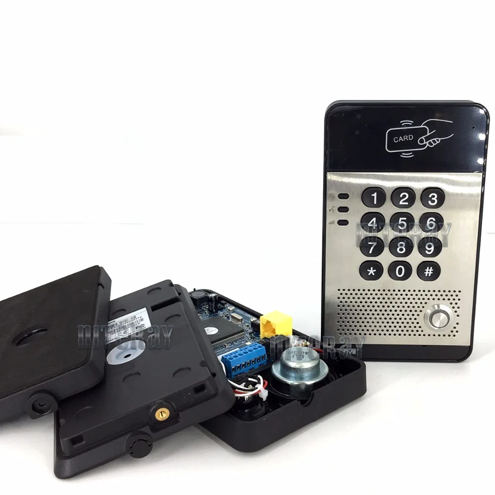 Умный SIP дверной домофон IP дверной телефон с кнопкой дверной звонок поддержка полностью водонепроницаемый для контроля доступа к двери