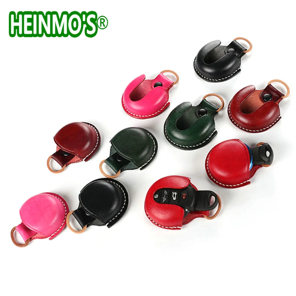 ( R ) For Mini Cooper Accessories Genuine Leather Car Key Case Bag Cover For Mini Cooper Countryman R55 R56 R57 R60 F54 F55 F56 F57 (21)
