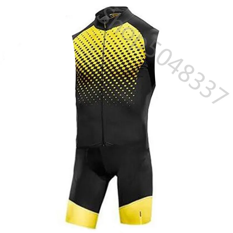 Mavic велосипедные комплекты Ropa Ciclismo Pro велосипедные майки без рукавов велосипедная одежда комбинезон облегающий костюм велосипедный Триатлон спортивный костюм