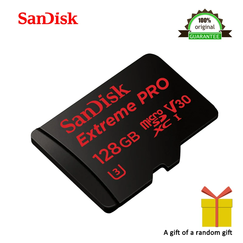SanDisk Extreme Pro 128GB microSDXC UHS I Memory Card micro SD Card up to 95MB/s read speed ...