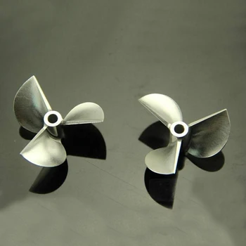 

1pc CNC Aluminum alloy 3-blades paddle propellers for RC Boat Positive D32/34/36/38/40/42/43/45/48/54/55/67mm special racing
