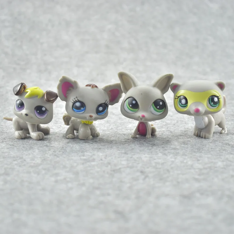 24 pcs/lot LPS Cartoon Vinyl Toy Dolls Pet Action Figures Unicorn Mini Gifts Collectible Birthday Toys for Children Animals Sets