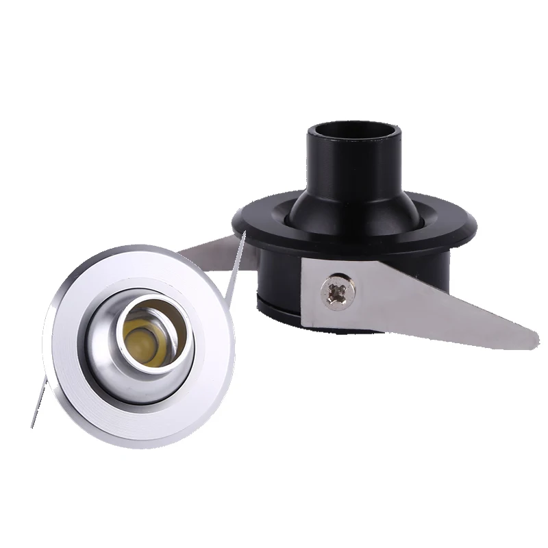 

10pcs 1W 3W Mini Spot Led Downlight 12V 110V 220V Red Green Blue Yello Kitchen Cabinet Jewelry Lamp Led Spot light For Home