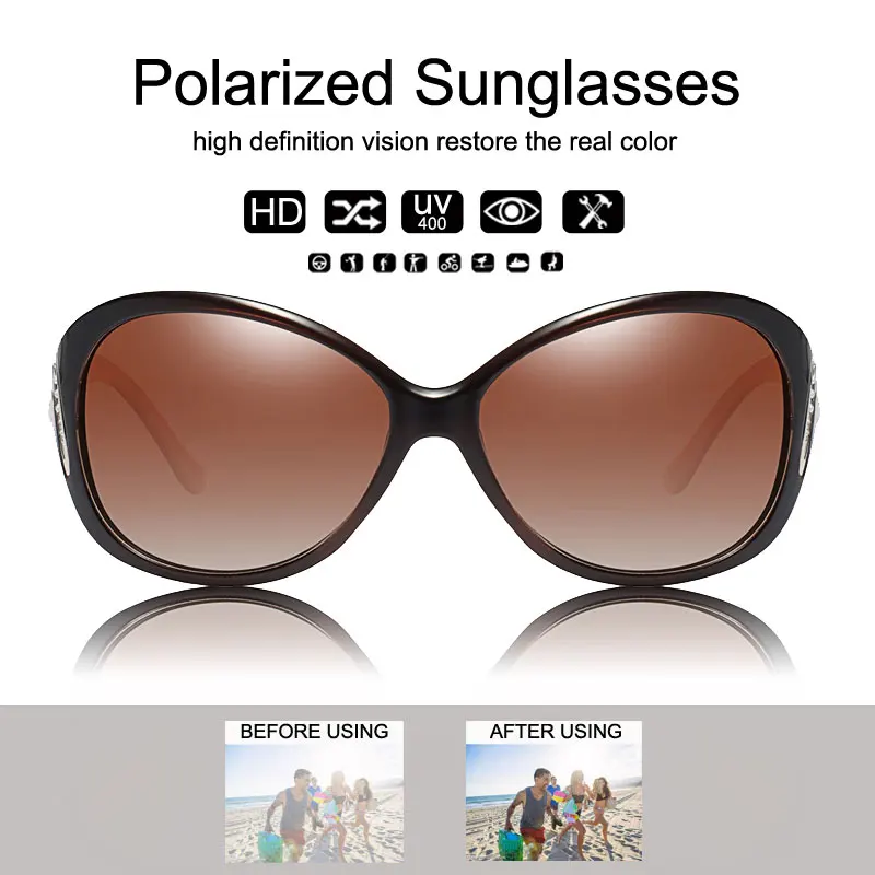 MYMARCH BRAND DESIGN Gradient Polarized Sunglasses Women Vintage Ladies Sunglasses Luxury Glasses gafas oculos de sol masculino MYMARCH BRAND DESIGN Gradient Polarized Sunglasses Women Vintage Ladies Sunglasses Luxury Glasses gafas oculos de sol masculino