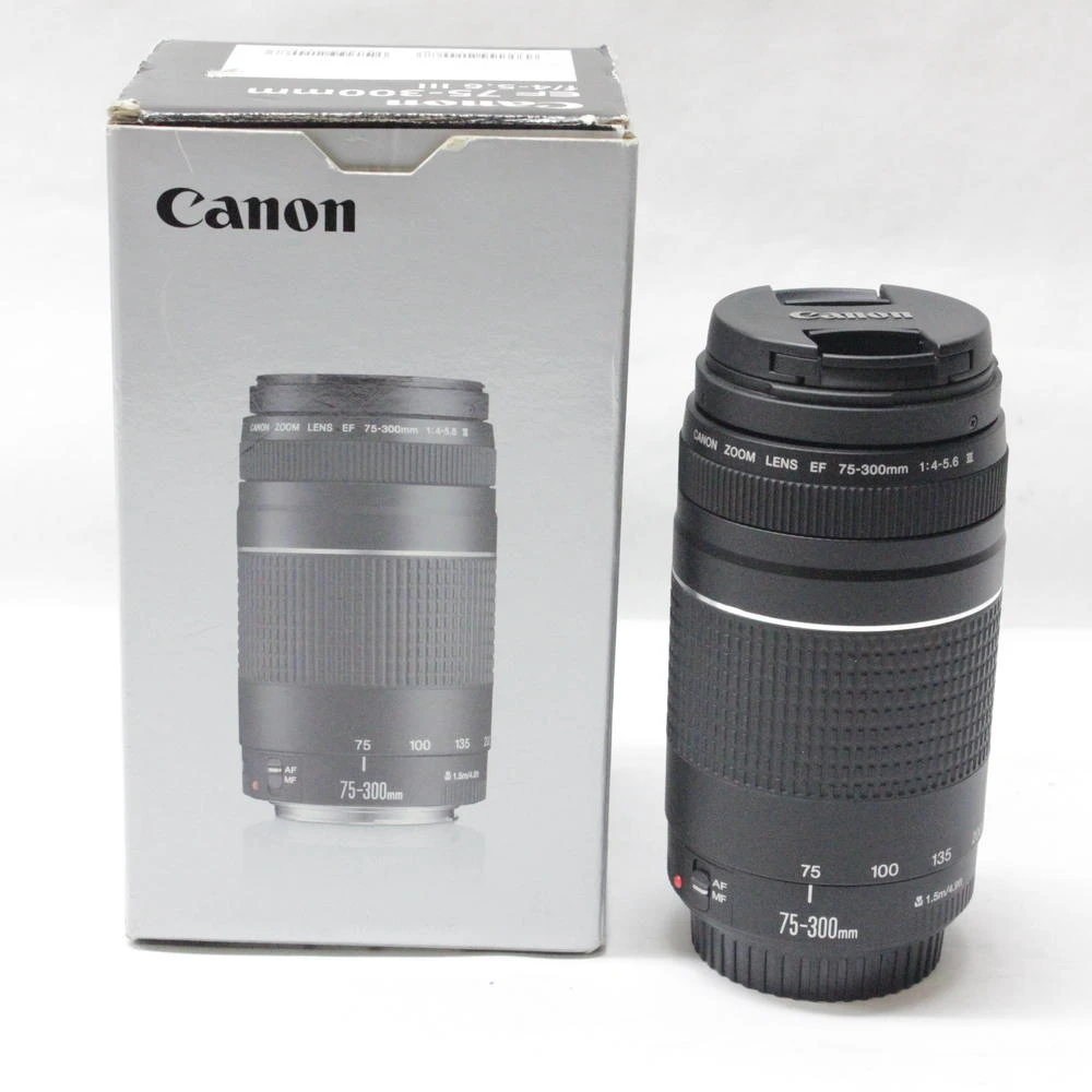 Canon Lente De Camara Ef 75 300mm F 4 5 6 Iii Teleobjetivo Para 1300d 650d 600d 700d 800d 60d 70d 80d 0d 7d T6 T3i T5i Lenses For Canon Telephoto Lensescanon Camera Lens Aliexpress