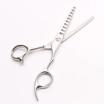 

6'' 17cm 440C Customized Logo Professional Human Hair Thinning Scissors Hairdressing Scissors Thinning Shears Style Tools C2005