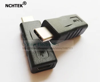 

NCHTEK USB 3.1 Type C Male Connector to MINI USB 2.0 5Pin Female Data Adapter For Tablet & Mobile Phone/Free DHL Shipping/200PCS
