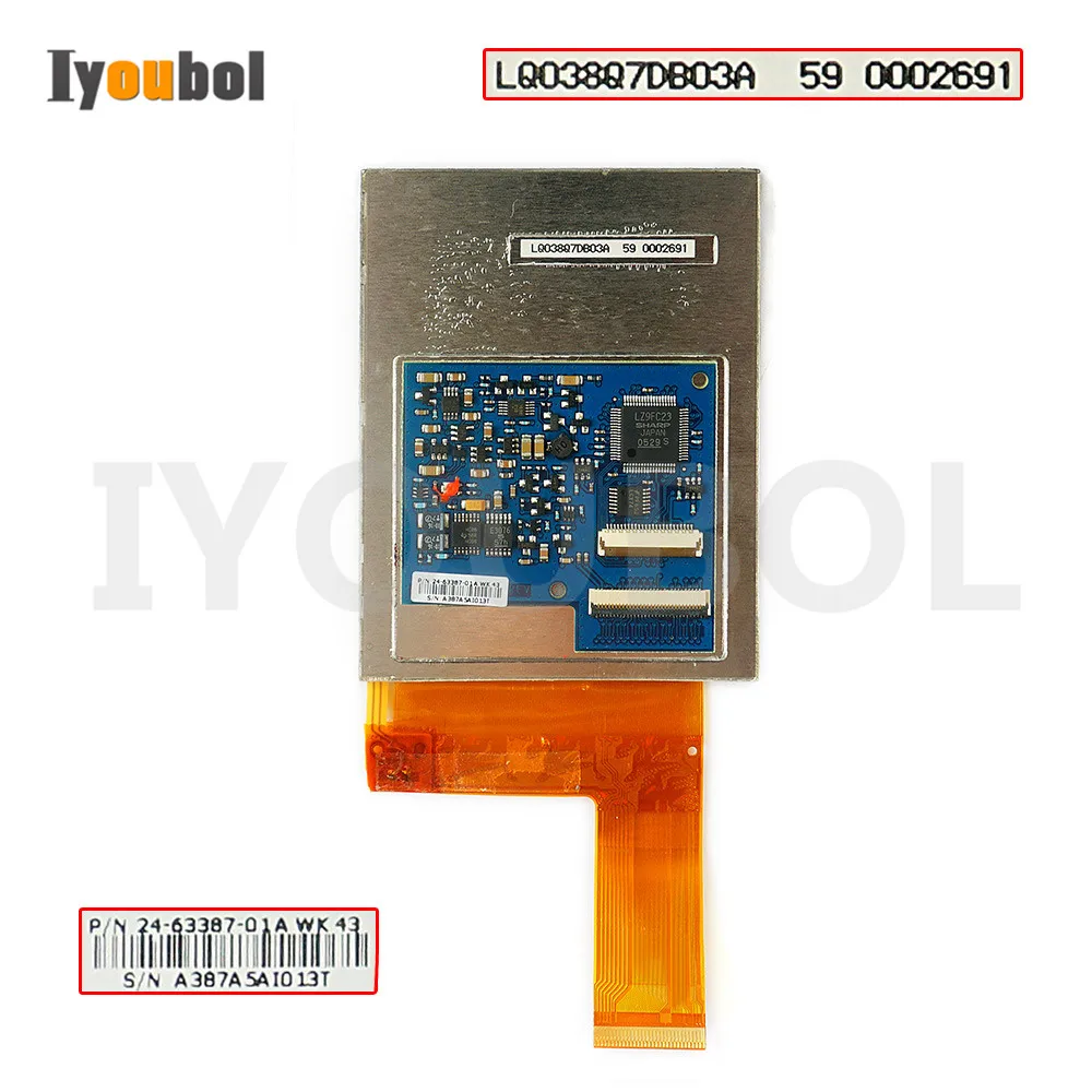 ЖК-дисплей Экран дисплея с PCB для Motorola символ MC9090-G MC9090-S MC9090-K(LQ038Q7DB03