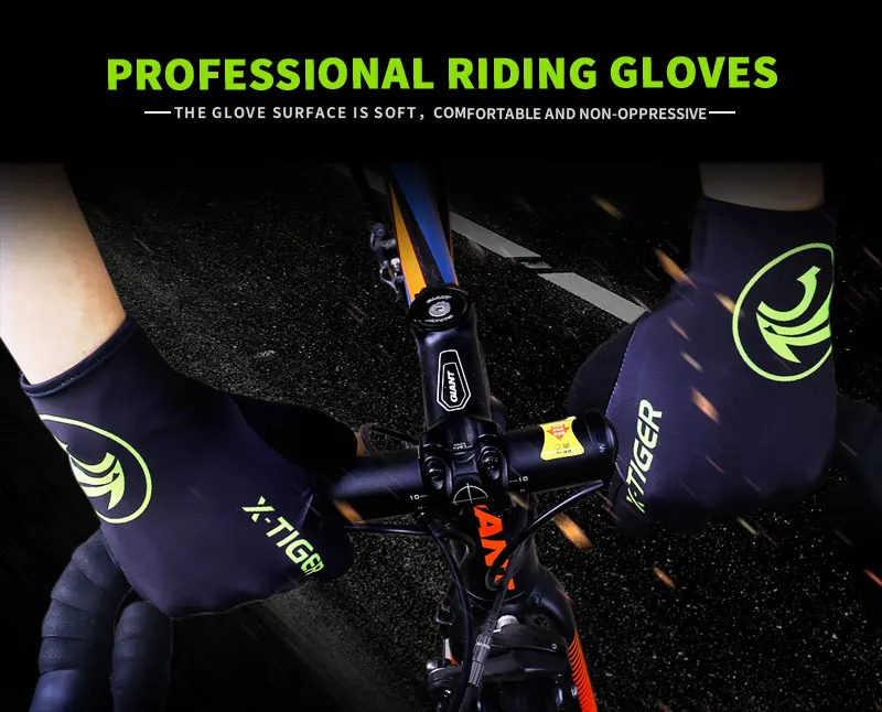 Washable Half Fingers Cycling Gloves Cover