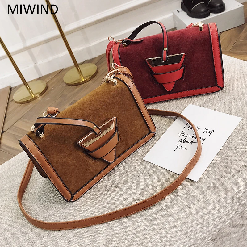 

Free Shipping MIWIND Fashion Handbags Famous Brand Bags High Quality Handbags Women PU Leather Small Shoulder Bag WU2678