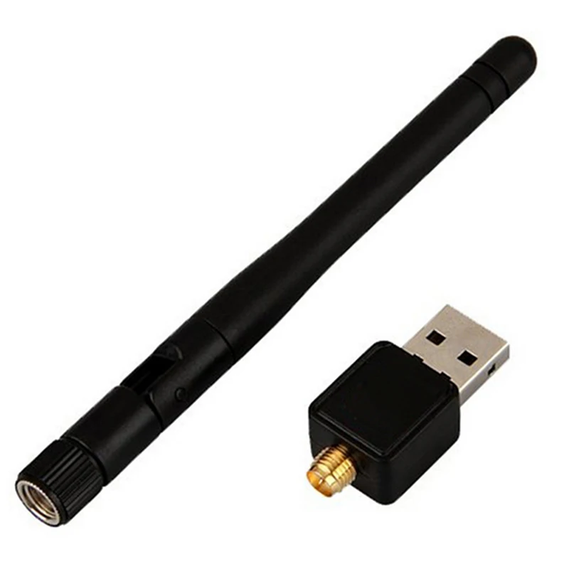 2,4 ГГц 802.11N USB Ethernet адаптер сетевой карты Wi-Fi ReceiverUSB USB 2,0 беспроводной Wifi адаптер с антенной 1200 Мбит/с