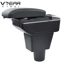 Vlarme pour LADA XRAY accoudoir intérieur Console centrale repose-bras boîte de rangement accessoires décoration voiture-style pièces 2015 2018 2019 accessoire voiture intérieur