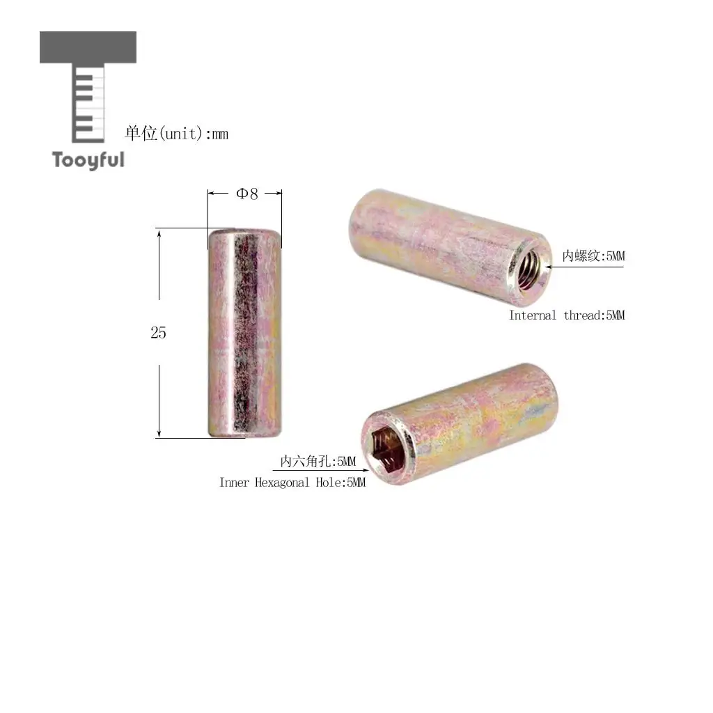 Tooyful бас гитара ферменная тяга Пряжка подключения отрегулировать разъем 8 мм диаметр