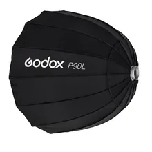 Godox P90L 90 см Глубокий параболический софтбокс с креплением Bowens для Aputure COB 120D 120t AD600B AD600BM Flashpoint XPLOR 600