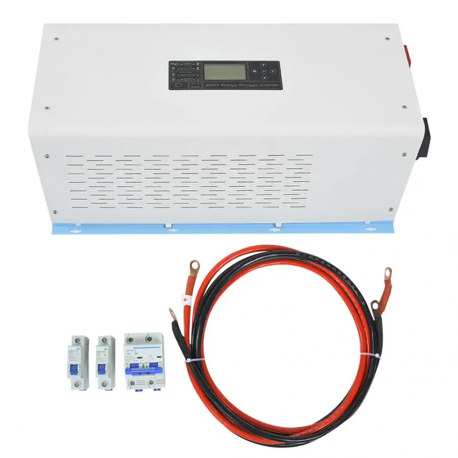 

Pure Copper Cable Inverter Pure Sine Power Frequency Solar Inverter Charger 3000W 48VDC Input 200VAC Output