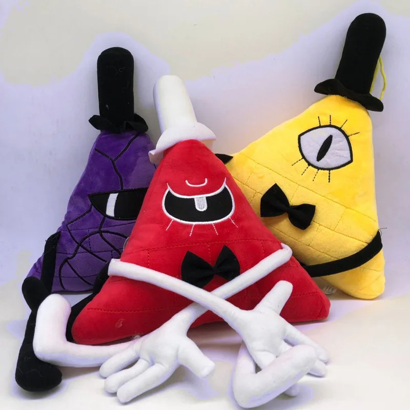 

new 28CM Gravity Falls Bill Cipher plush toy stuffed toys A birthday present for your child