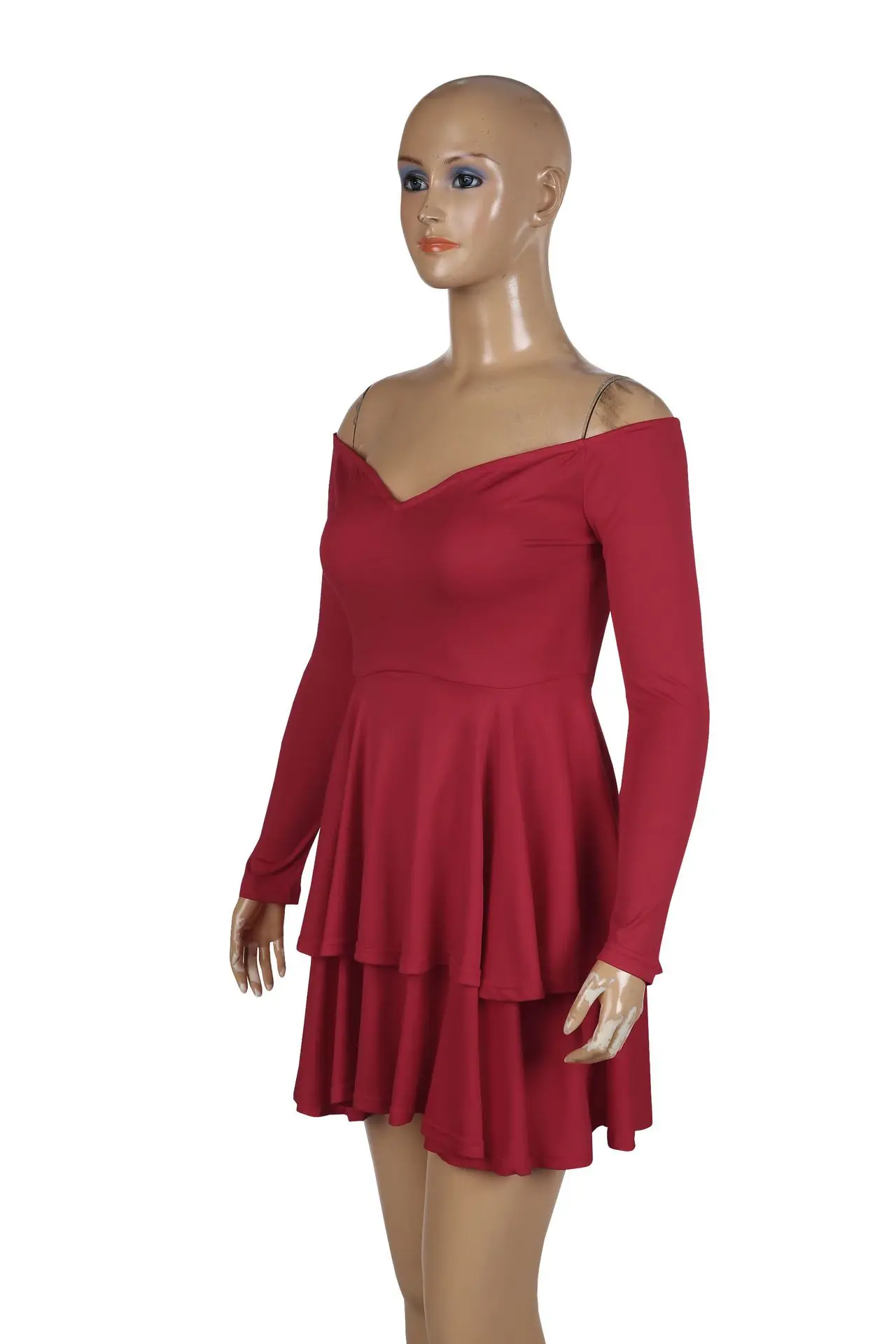 Модное женское Короткое мини бальное платье А-силуэта, женское платье без бретелек, однотонное элегантное платье Vestidos