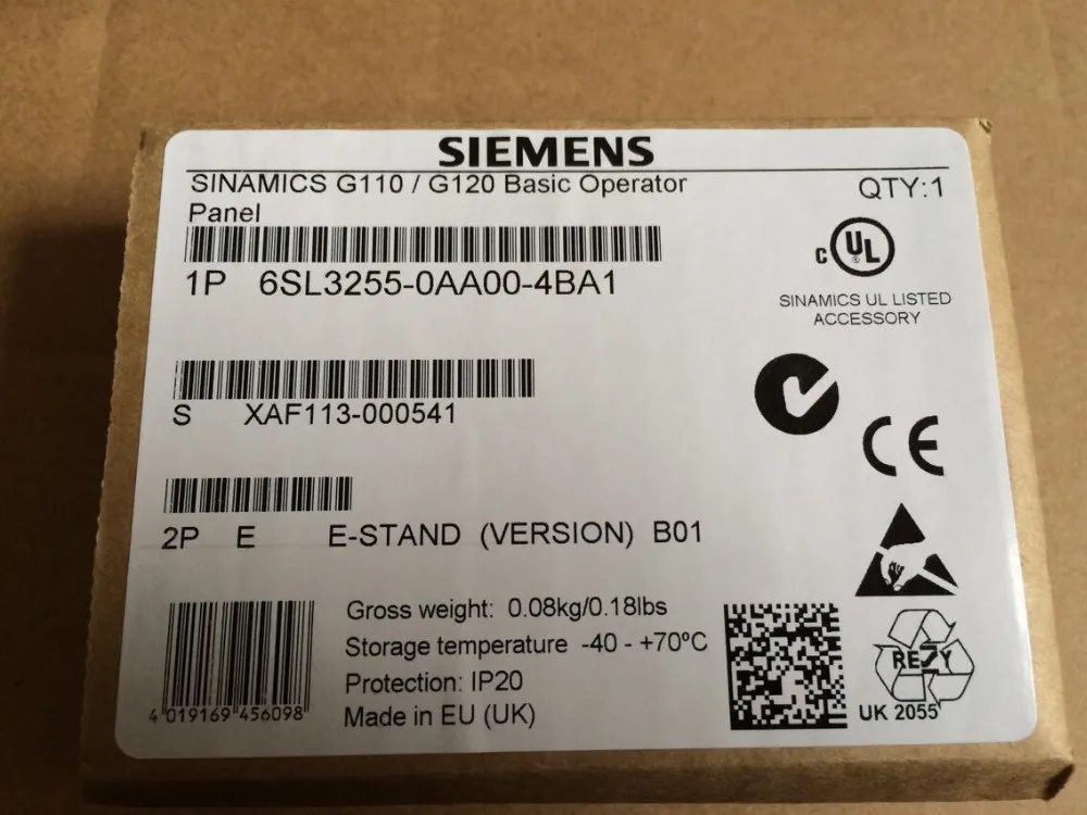 6SL3255-0AA00-4BA1
