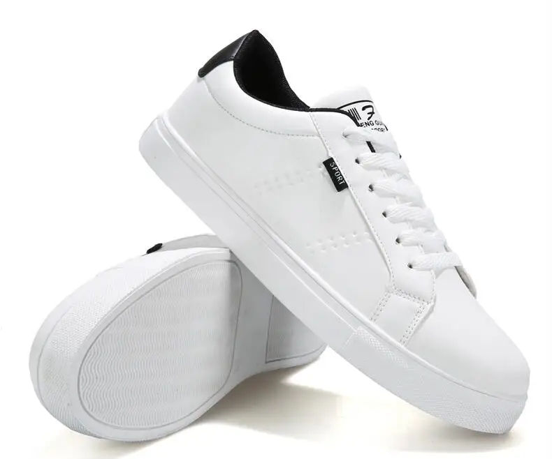 

Spring Fashion Men Vulcanize Shoes Brand White Sneakers Men Shoes Outdoor Walking Male Shoes Adult Breathable Men Casual Shoes