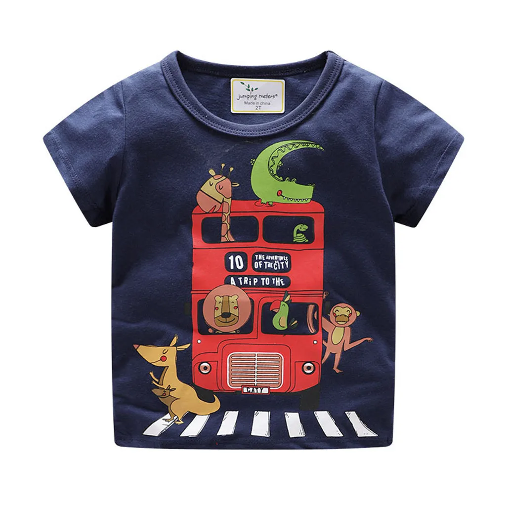

Children Kids Baby Girls Boys Cartoon Print T-shirt Tee Tops Clothes clothes