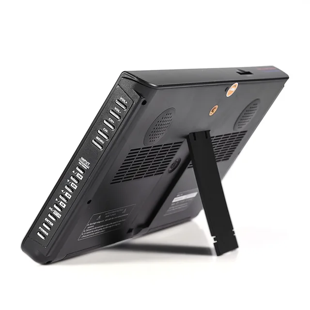 OVERSEAS LEADSTAR 10 Inch Portable Digital HD TV with Analog Television Receiver Antenna DVB-T2 TV support TF Card