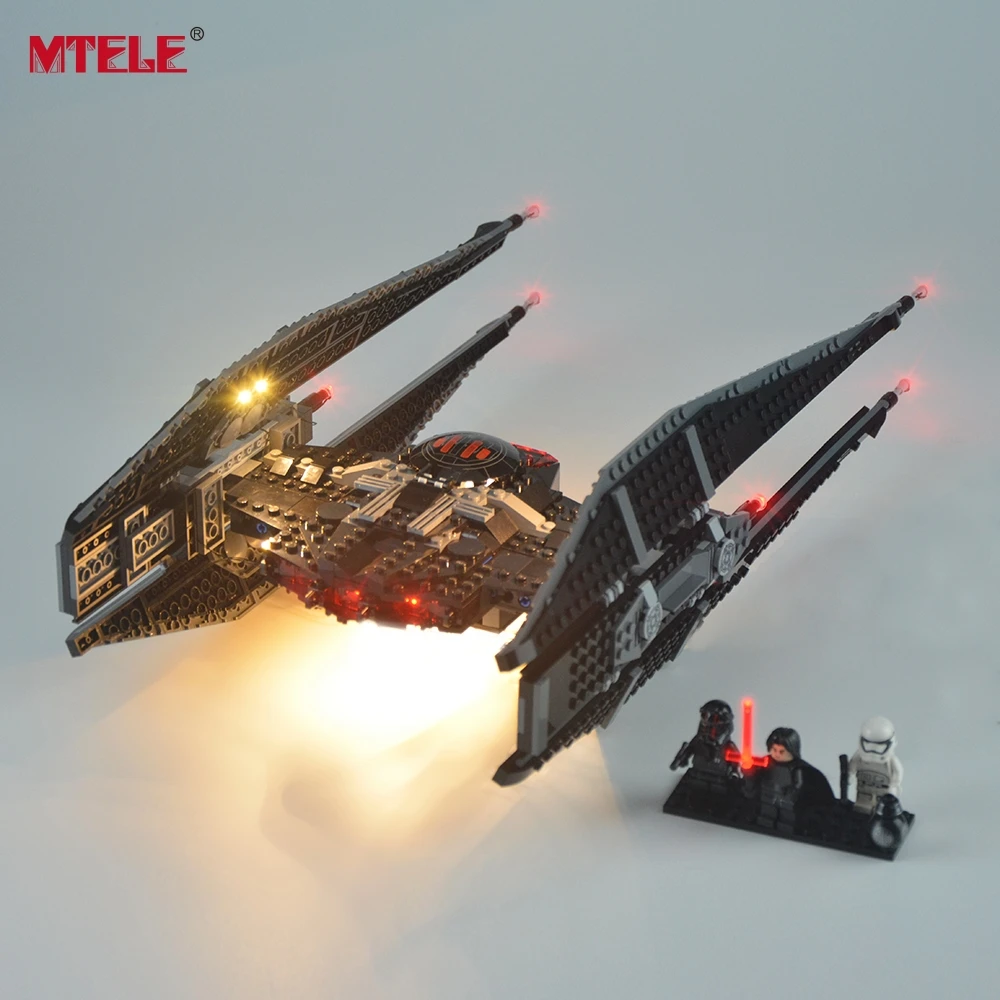 MTELE светодиодный светильник для 75179 Ren's TIE Fighter светильник, совместимый с 05127(не включает модель