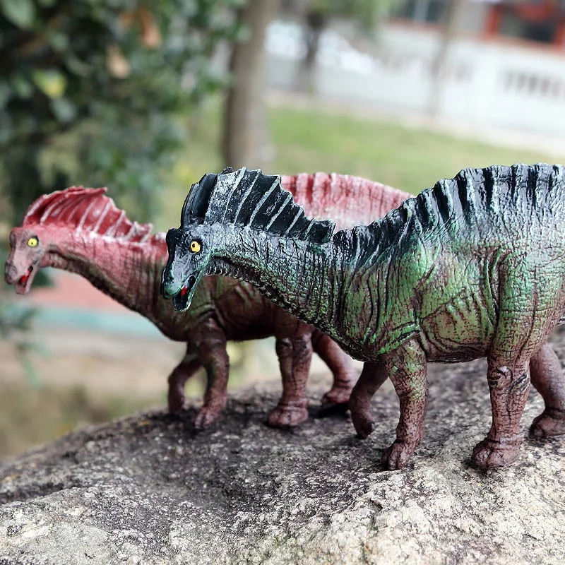 Юрские модельки динозавров Amagaron Твердые статические игрушки динозавра украшения