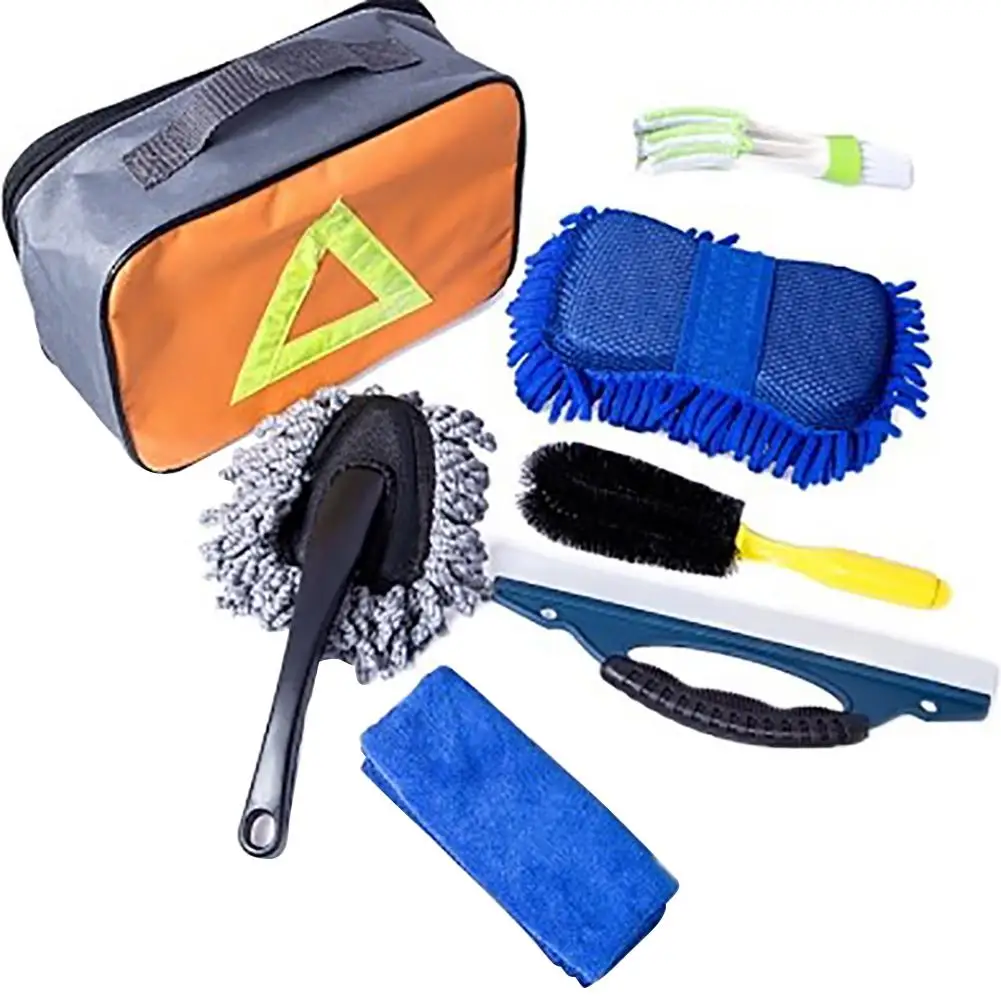 

7PCS Car Wash Tool Car Cleaning Products Car Wash Cleaning Kit Car Cleaning Supplies with Gift Bag Dropship 8.15