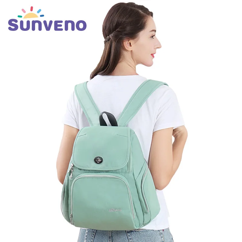 Sunveno Fashion Mummy Maternity Diaper Backpack Nappy Bag DesignerNursing Bag for Baby Care