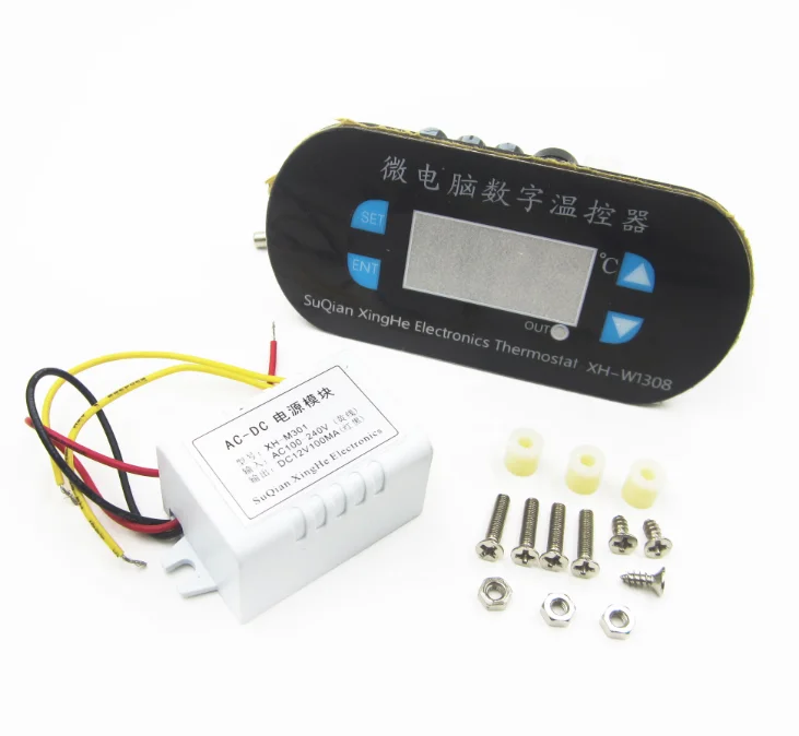 

XH-W1308 DC 220V Digital LED Heat Cool Thermostat Temperature Controller Sensor Hottest
