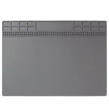 350x250 мм 1 шт. Теплоизоляционный силиконовый коврик Настольный коврик для электропаяльной ремонтной станции техническое обслуживание платформы