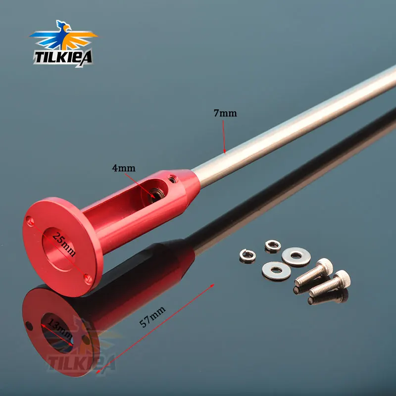 

Rc Boat Brushless Motor Bracket Holder Mount 4mm Hard Shaft Mount Shaft Sleeve Mounting Hole 25mm Motor