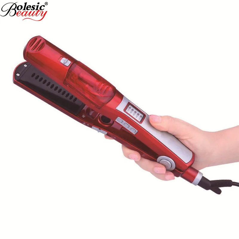 

Professional 1pcs Fast Hair Straighteners Iron Brush Magic Electric Straightening Brush Straightener Comb EU/US Plug